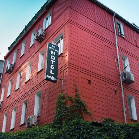 Oez Duenya Hotel Istanbul Exterior foto